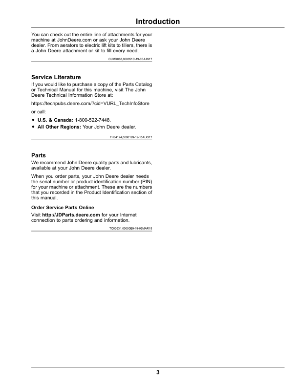 John Deere XUV835R Gator Utility Vehicle Operator's Manual (OMUC15812) - Image 2
