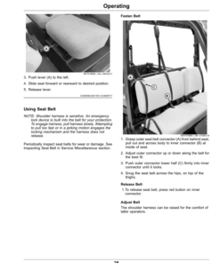 Alternative view of John Deere XUV865M Gator Utility Vehicle Operator's Manual (OMUC15813)