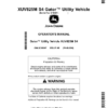 John Deere XUV825M S4 Gator Utility Vehicles (010001-030000) (California Version) Operator's Manual (OMUC16097)