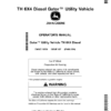 John Deere TH 6X4 Diesel Gator Utility Vehicle Operator's Manual (OMUC16258)