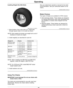 Alternative view of John Deere X730, X734, X738 & X739 Lawn & Garden Tractors Operator's Manual (OMUC16260)