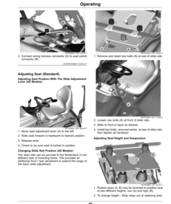 Alternative view of John Deere X940, X948, X949 Lawn, Garden Tractors (Export Edition) (060001-070000) Operator's Manual (OMUC16262)