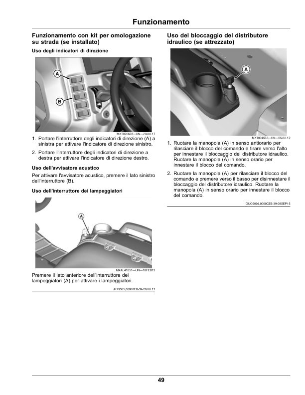 John Deere X940, X948, X949 Lawn, Garden Tractors (Export Edition) (060001-070000) Operator's Manual (OMUC16262) - Image 3