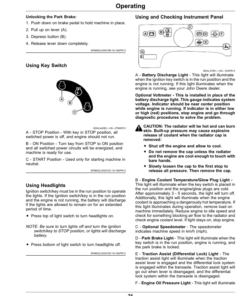 Alternative view of John Deere TH 6X4 Diesel Gator Utility Vehicle Operator's Manual (OMUC16268)