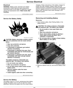 Alternative view of John Deere 648R, 652R, 652R EFI, 661R & 661R EFI QuikTrak Mowers (North America) (060001-) Operator's Manual (OMUC16484E)