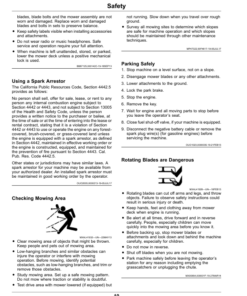 Alternative view of John Deere 652E QuikTrak Mowers (North America) (060001-) Operator's Manual (OMUC16486E)