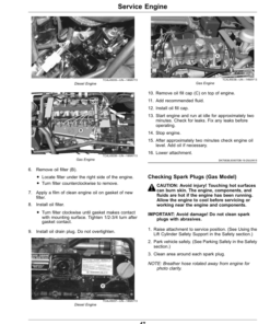Alternative view of John Deere 2020A, 2030A ProGator Utility Vehicle (North American)S/n 100001- Operator's Manual (OMUC16814)