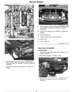 Alternative view of John Deere XUV825E, XUV825M Gator Utility Vehicles Operator's Manual (OMUC16961)