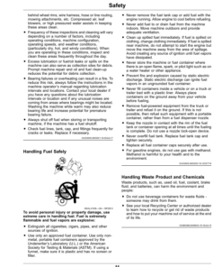 Alternative view of John Deere 180 E-Cut, 220 E-Cut Hybrid Walk Greens Mower Operator's Manual (OMUC17259)