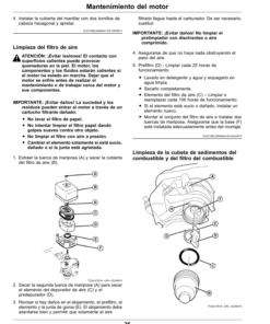 Alternative view of John Deere 180 E-Cut, 220 E-Cut Hybrid Walk Greens Mower (North American) Operator's Manual (OMUC17282)