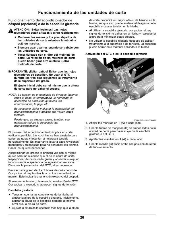 John Deere 180SL, 220SL, 260SL PrecisionCut Walk Greens Mower (North American) Operator's Manual (OMUC17284) - Image 3