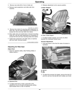 Alternative view of John Deere X730, X734, X738 & X739 Lawn & Garden Tractors Operator's Manual (OMUC17666)