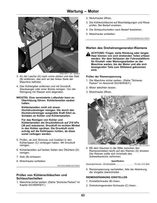John Deere X950R Tractor (Export Edition)SN 070001- Operator's Manual (OMUC17708) - Image 3