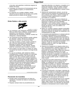 Alternative view of John Deere 1550, 1570, 1575, 1580, 1585 Series TerrainCut Front Mowers (050001-070000) (North American) Multi-Lingual Document: ENG/SPA Operator's Manual (OMUC17865)
