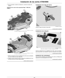 Alternative view of John Deere MulchControl for 48 Inch, 54 Inch, 60Inch Edge High Capacity, High Capacity PRO Mower Decks (Worldwide Edition) Operator's Manual (OMUC18056)