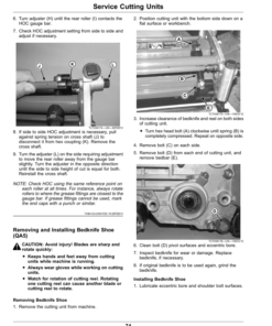 Alternative view of John Deere 6080A, 6500A, 6700A PrecisionCut Fairway Mowers Operator's Manual (OMUC18169)
