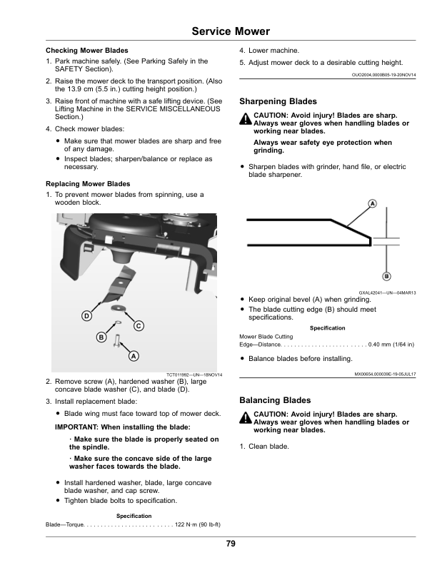 John Deere Z900E, Z900M, Z900R ZTrak Pro Series Gas Mowers (North America) (070001-) Operator's Manual (OMUC18427E) - Image 3