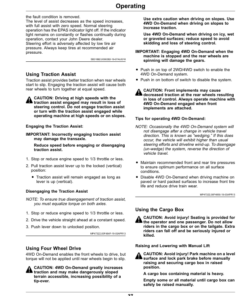 Alternative view of John Deere XUV825E & XUV825M Gator Utility Vehicles (California Edition) Operator's Manual (OMUC18523)