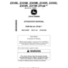 John Deere Z335E, Z335M, Z345M, Z345R, Z355E, Z355R & Z375R ZTrak Mowers Operator's Manual (OMUC18697)