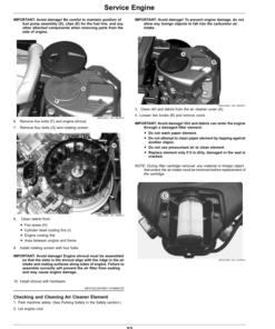 Alternative view of John Deere Z335E, Z335M, Z345M, Z345R, Z355E, Z355R & Z375R ZTrak Mowers Operator's Manual (OMUC18697)