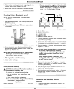 Alternative view of John Deere 7400A TerrainCut Trim, Surrounds Mower (Export Edition) Operator's Manual (OMUC19274)