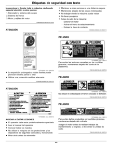 Alternative view of John Deere 7500A, 7700A, 8700A, 8900A PrecisionCut Fairway Mowers, 8800A TerrainCut Rough Mower (North American) Operator's Manual (OMUC19285)