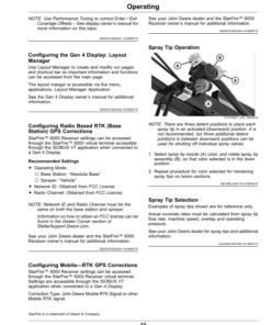 Alternative view of John Deere HD200 CE GPS Precision Sprayer for ProGator Operator's Manual (OMUC19316)