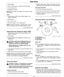 Alternative view of John Deere X350R Select Series Tractors Operator's Manual (OMUC19335)