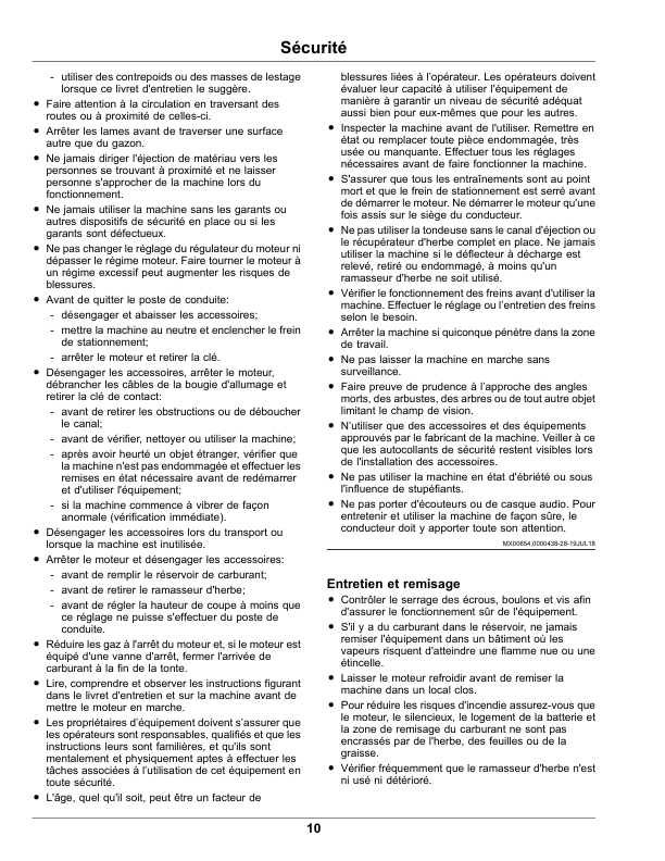 John Deere Select Series Tractors X350, X354, X370, X380 (Export Edition) Operator's Manual (OMUC19356) - Image 2