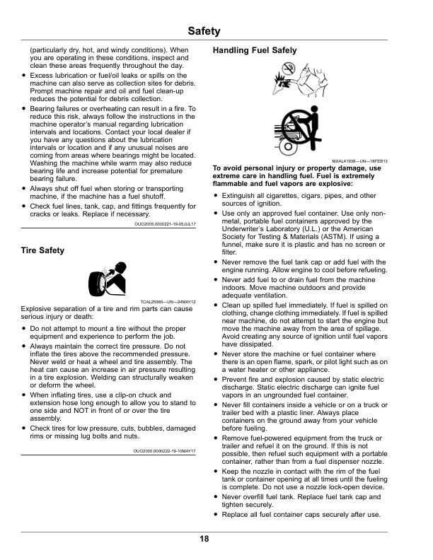 John Deere 2500B PrecisionCut & 2500E E-Cut HybridRiding Greens Mowers Operator's Manual (OMUC19514) - Image 3