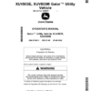 John Deere XUV855E & XUV855M Gator Utility Vehicles Operator's Manual (OMUC19611)