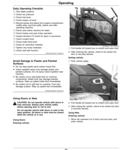 Alternative view of John Deere XUV855E & XUV855M Gator Utility Vehicles Operator's Manual (OMUC19611)