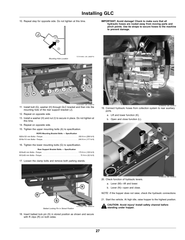 John Deere GLC1500 Grass & Leaf Collection Systems Operator's Manual (OMUC19615) - Image 2