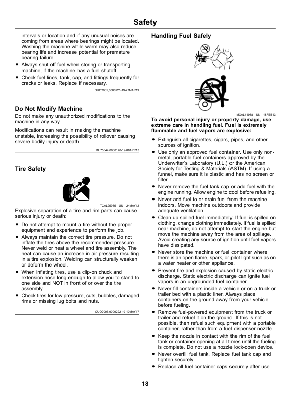 John Deere XUV855E, XUV855M GATOR Utility Vehicles (020001-) (Export Edition) Operator's Manual (OMUC19621E) - Image 2