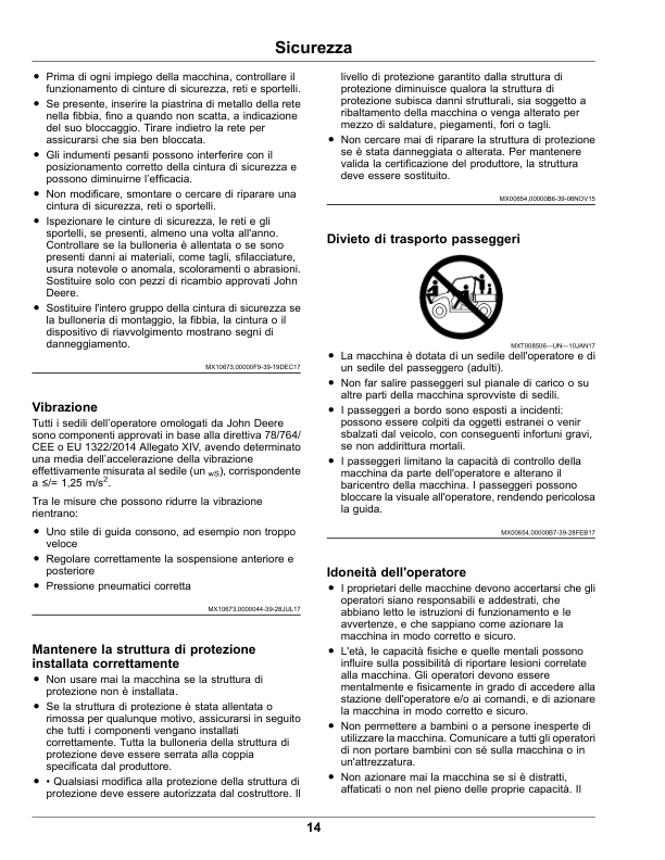 John Deere XUV855E, XUV855M GATOR Utility Vehicles (Serial No. 020001-) (Export Edition) Operator's Manual (OMUC19621) - Image 3