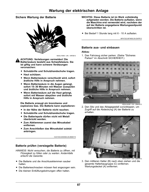 John Deere XUV855M S4 GATOR Utility Vehicles (Serial No. 020001-) (Export Edition) Operator's Manual (OMUC19622) - Image 2
