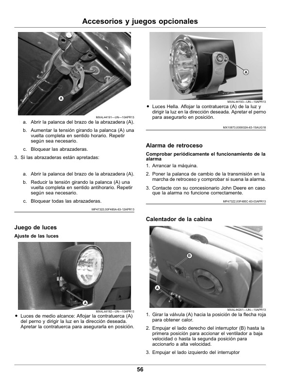 John Deere XUV855M S4 GATOR Utility Vehicles (Serial No. 020001-) (Export Edition) Operator's Manual (OMUC19622) - Image 4