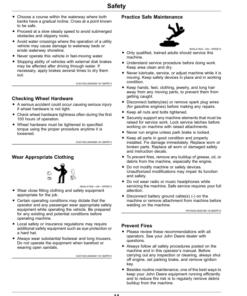 Alternative view of John Deere M-Gator A1 Utility Vehicles Operator's Manual (OMUC19710)