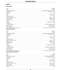 Alternative view of John Deere 648R, 652R, 652R EFI, 661R, 661R EFI QuikTrak Mowers (North America) (070001-) Operator's Manual (OMUC19915E)