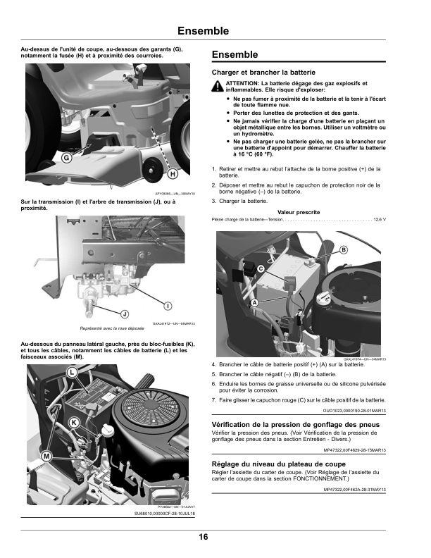 John Deere TractorsX106, X126, X166 (Export Edition)(SN 100001-) Operator's Manual (OMUC19962) - Image 4