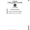 John Deere TractorsX116R, X146R, X166R (Export Edition)(SN100001-) Operator's Manual (OMUC19986)