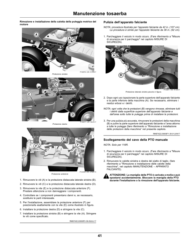 John Deere TractorsX116R, X146R, X166R (Export Edition)(SN100001-) Operator's Manual (OMUC19986) - Image 4