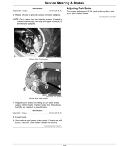 Alternative view of John Deere XUV825E & XUV825M Gator Utility Vehicles Operator's Manual (OMUC20115)