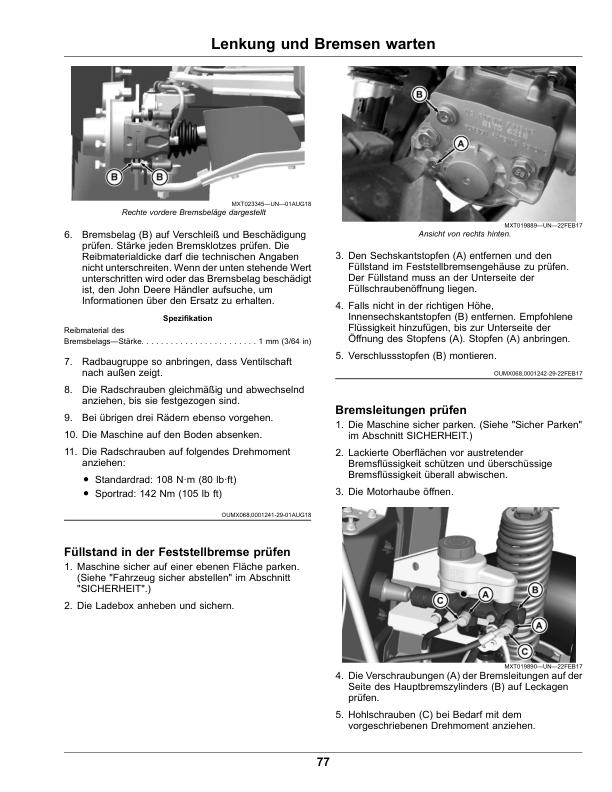 John Deere XUV865M Gator Utility Vehicle (Export Edition) Operator's Manual (OMUC20143) - Image 2