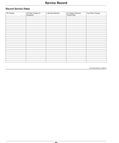 Alternative view of John Deere 1200A Bunker Rake (North American) Operator's Manual (OMUC20210)