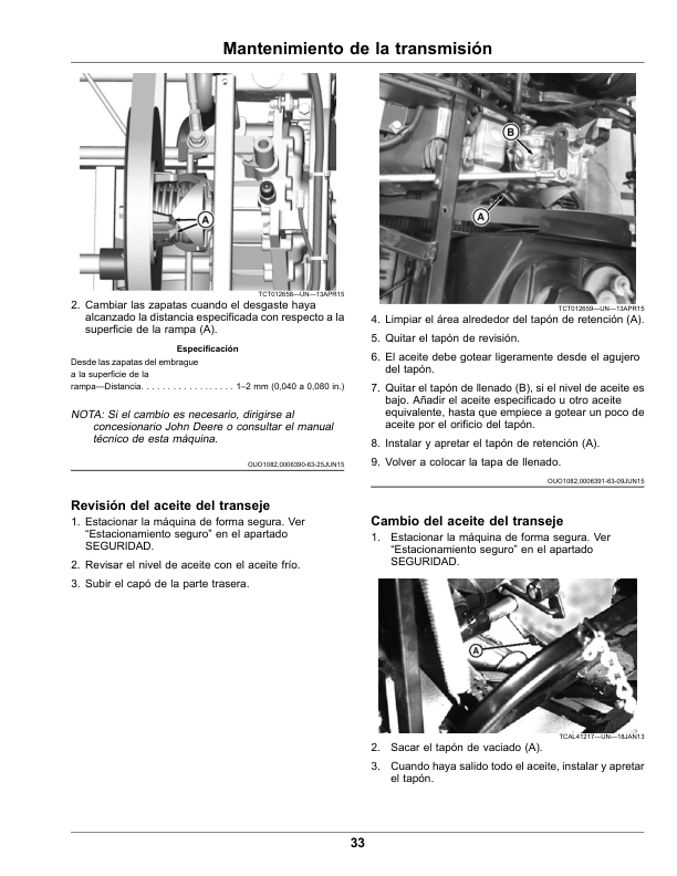 John Deere 1200A Bunker Rake (North American) Operator's Manual (OMUC20210) - Image 3