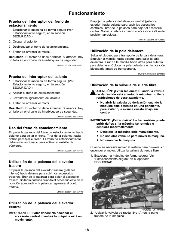 John Deere 1200H Bunker Rake (North American) Operator's Manual (OMUC20239) - Image 3