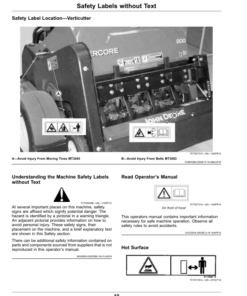 Alternative view of John Deere 800 Aercore Aerator (North American) Operator's Manual (OMUC20279)