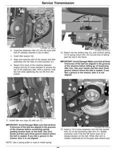 Alternative view of John Deere Z994R ZTrak Pro Series Mowers (020001-) Operator's Manual (OMUC20339E)
