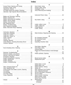 Alternative view of John Deere TS Gator Utility Vehicles Operator's Manual (OMUC20366)